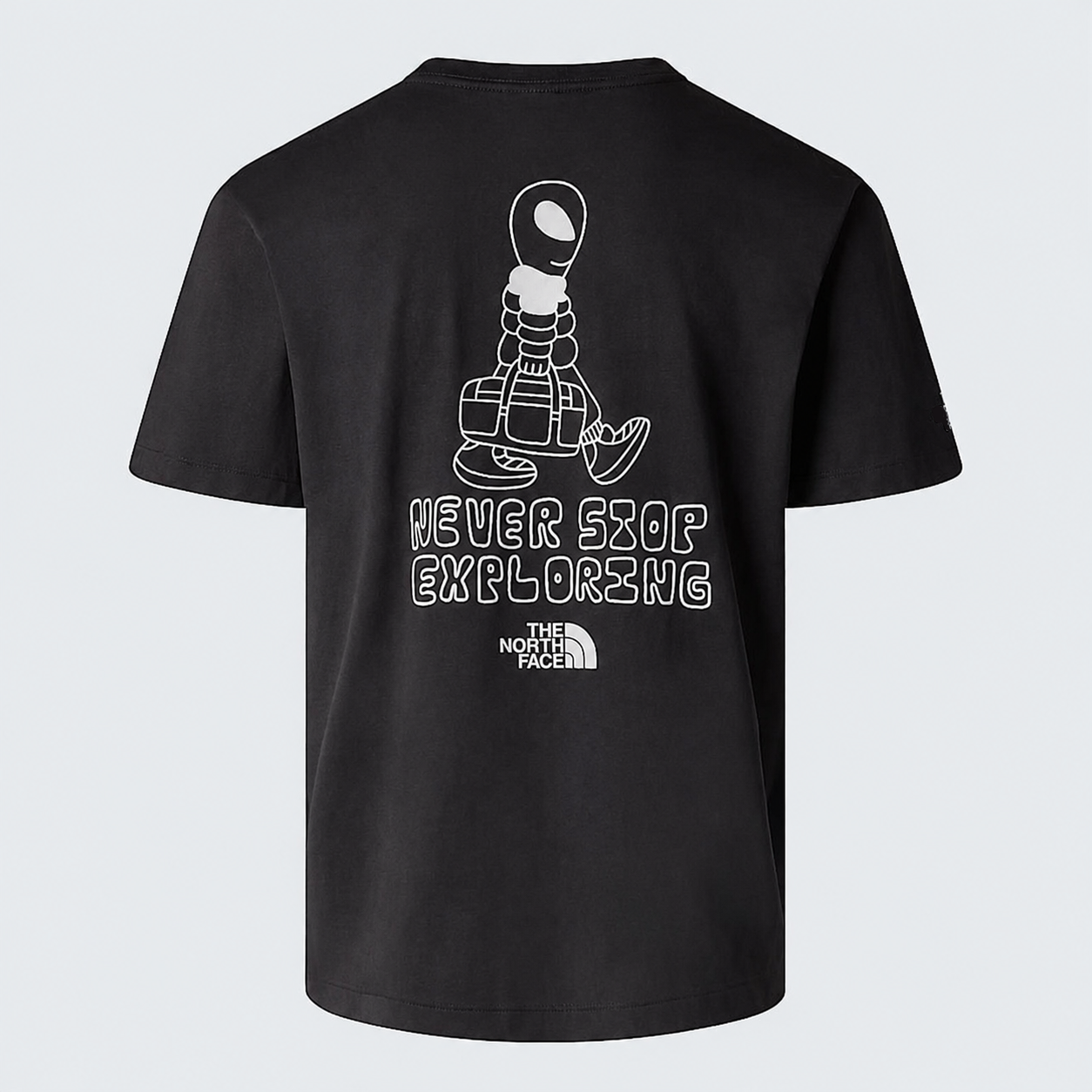 Camiseta Alien Relaxed Nino Black