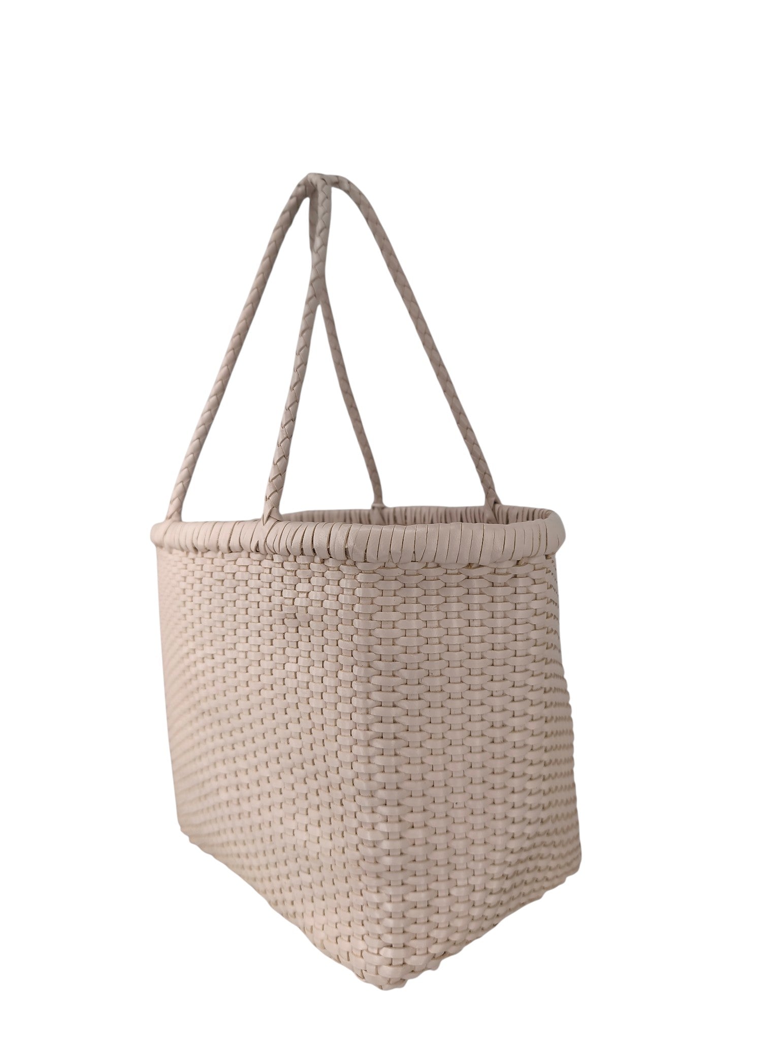 Bolsa Weave Basket Small Mujer Sand