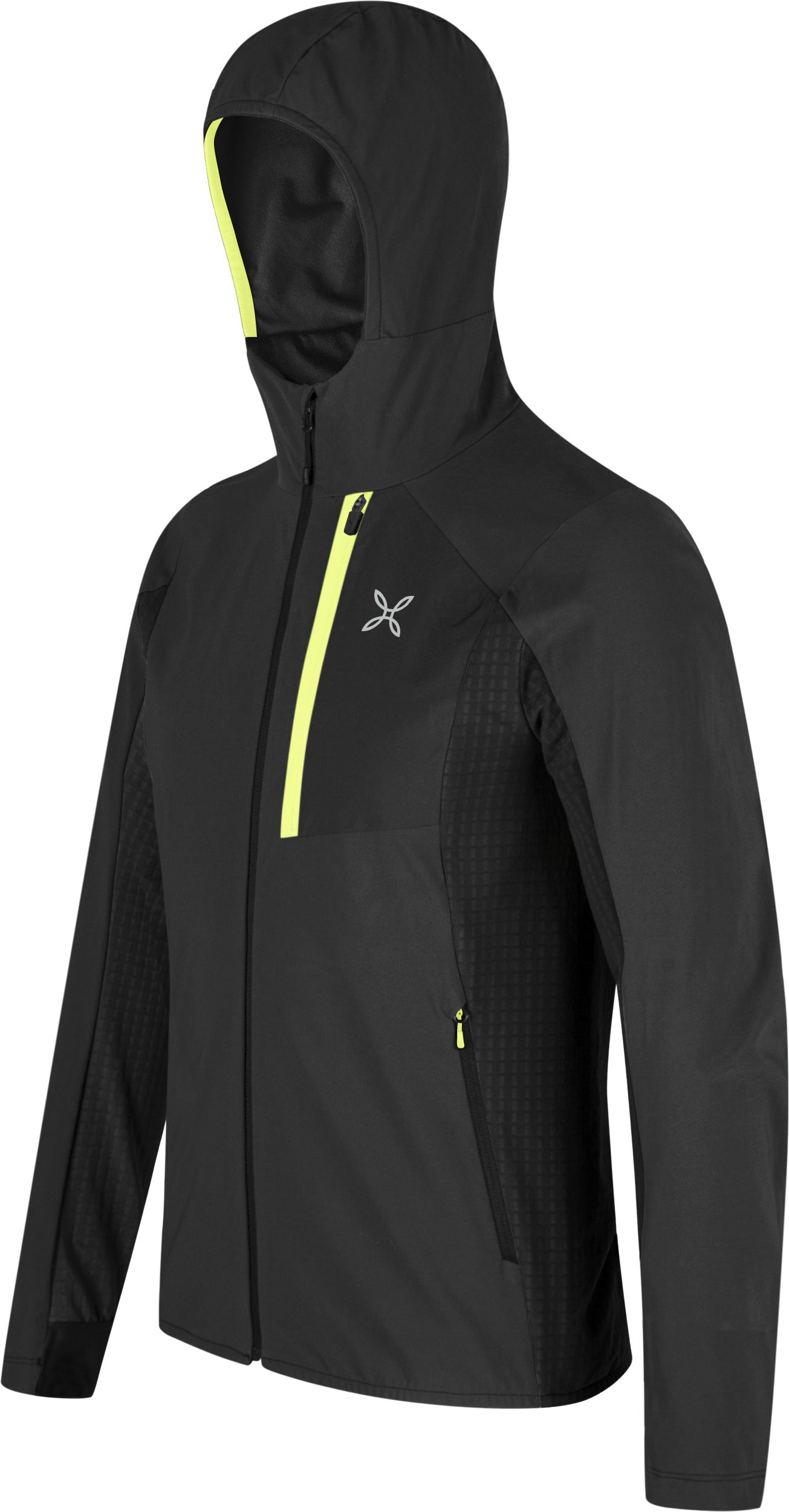 Chaqueta Peak Hombre Black/Verde Lime