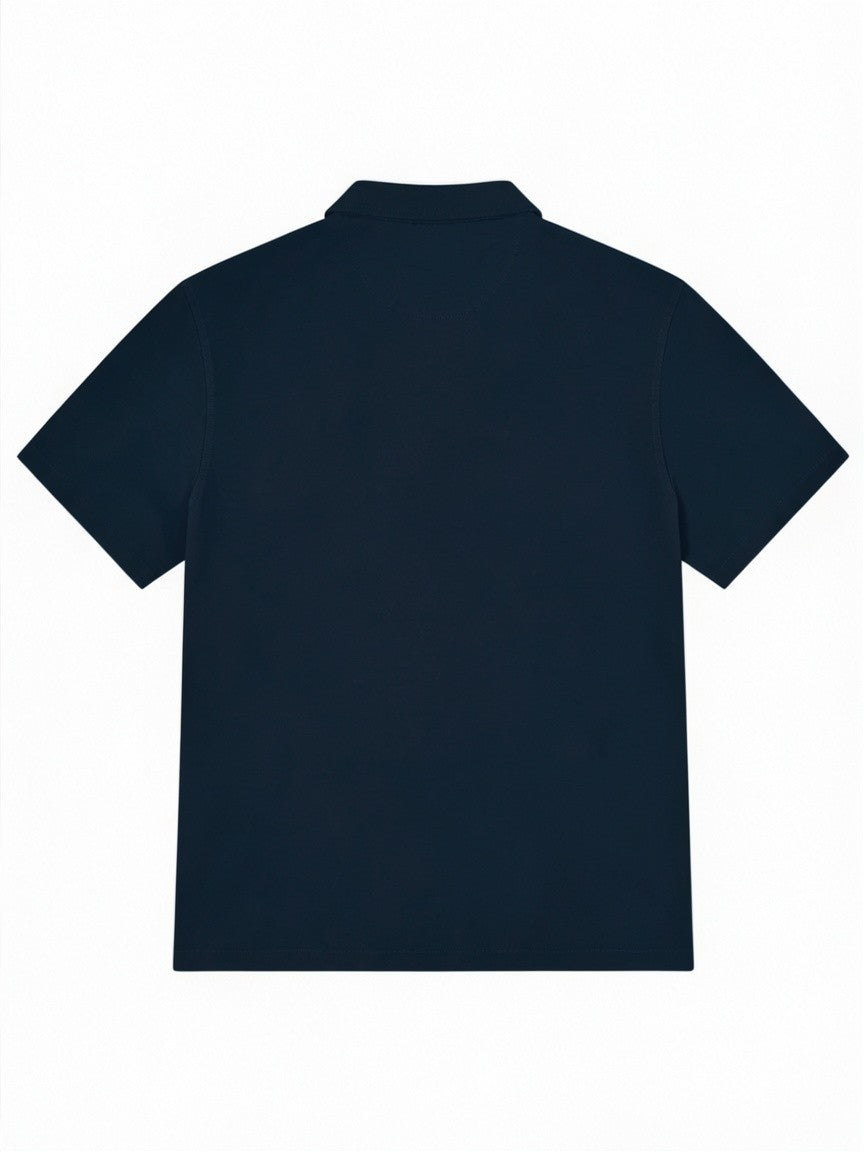 Polo Lightweight Lyocell Hombre Navy