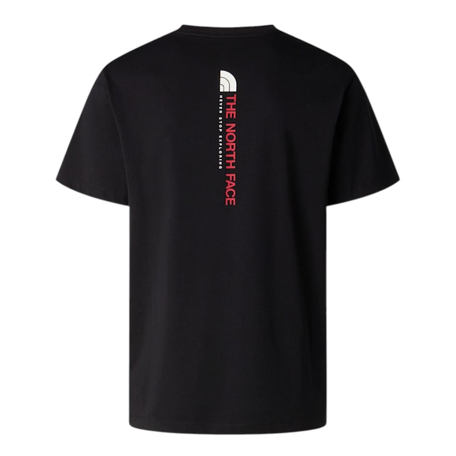 T-shirt Vertical Uomo Black