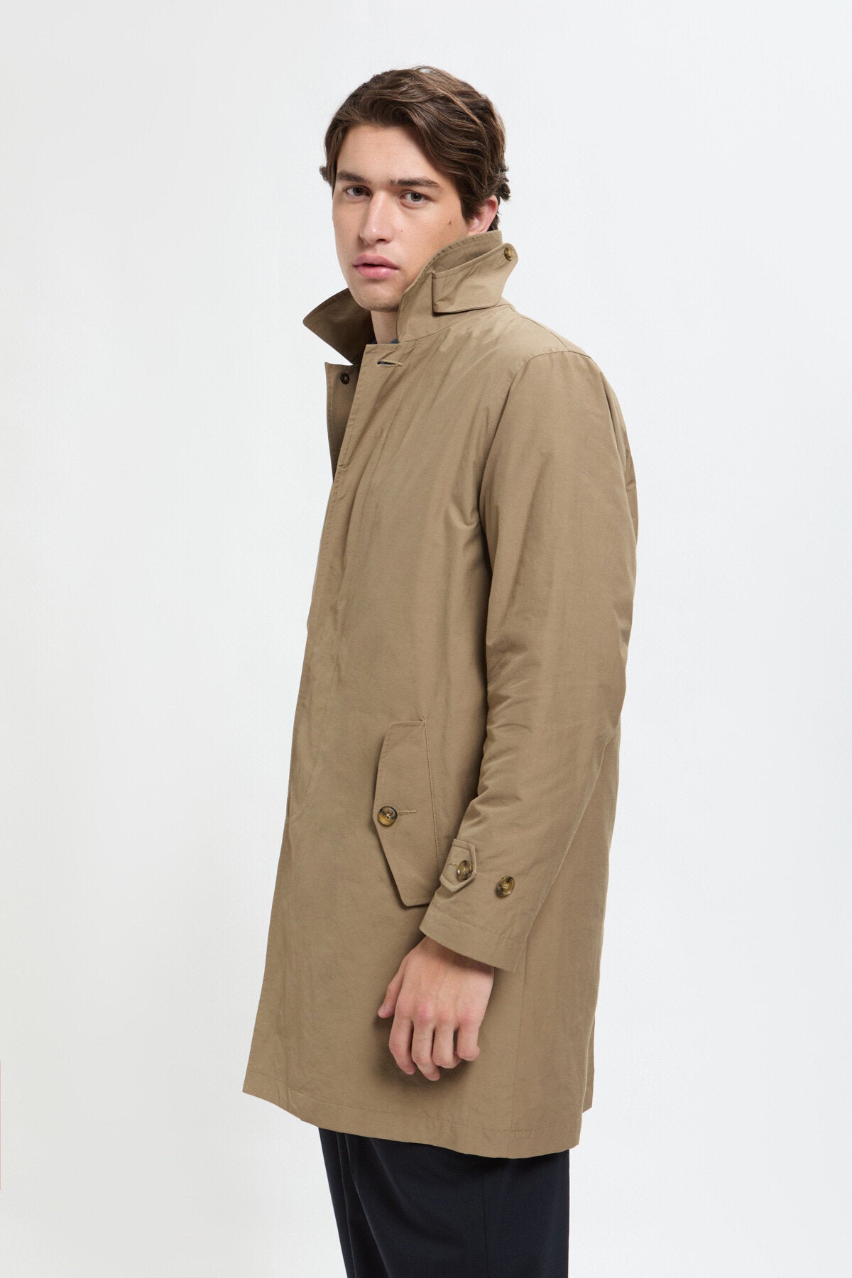 Manteau G10 Detachable Homme Tan