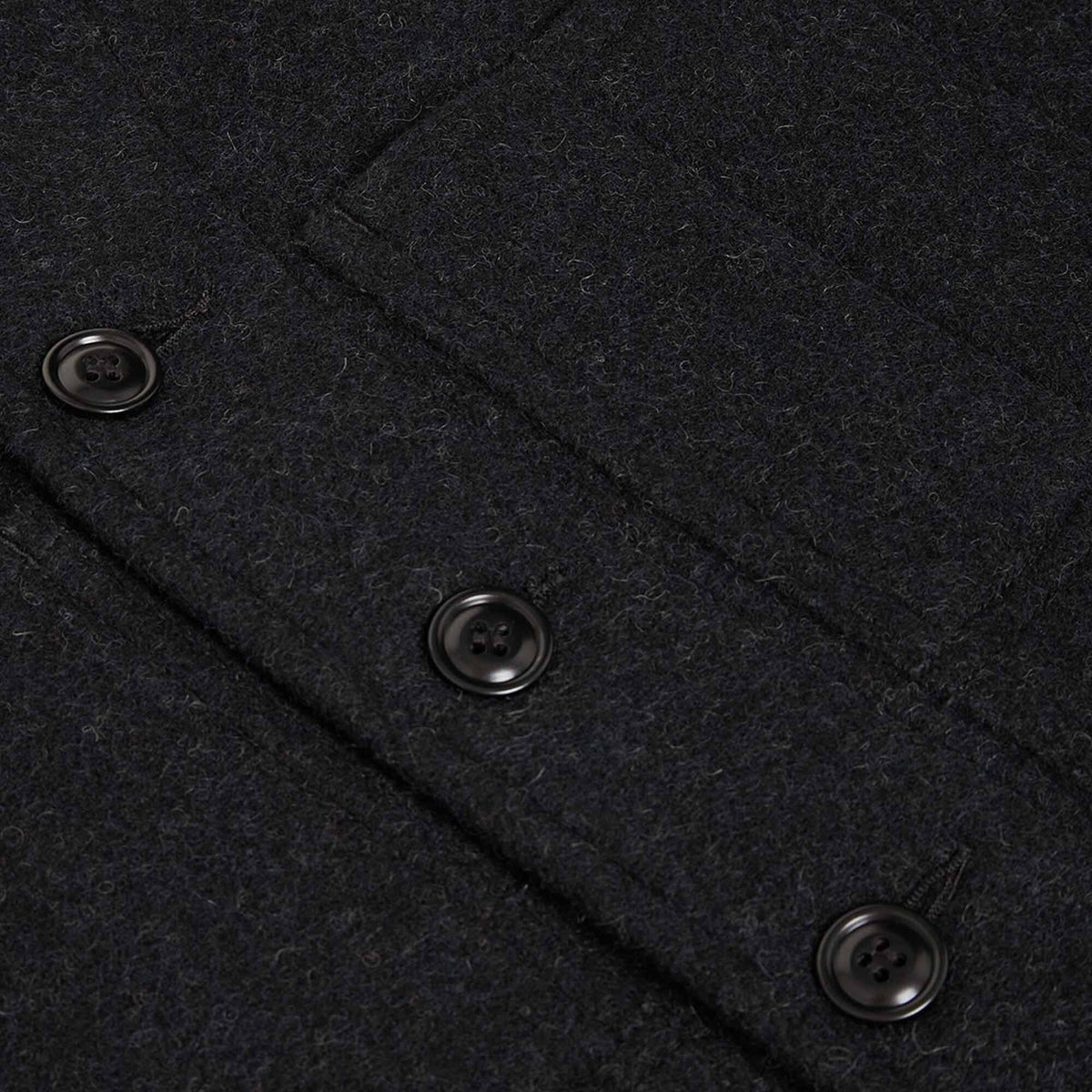 Men's Mackinaw Wool Vest Navy