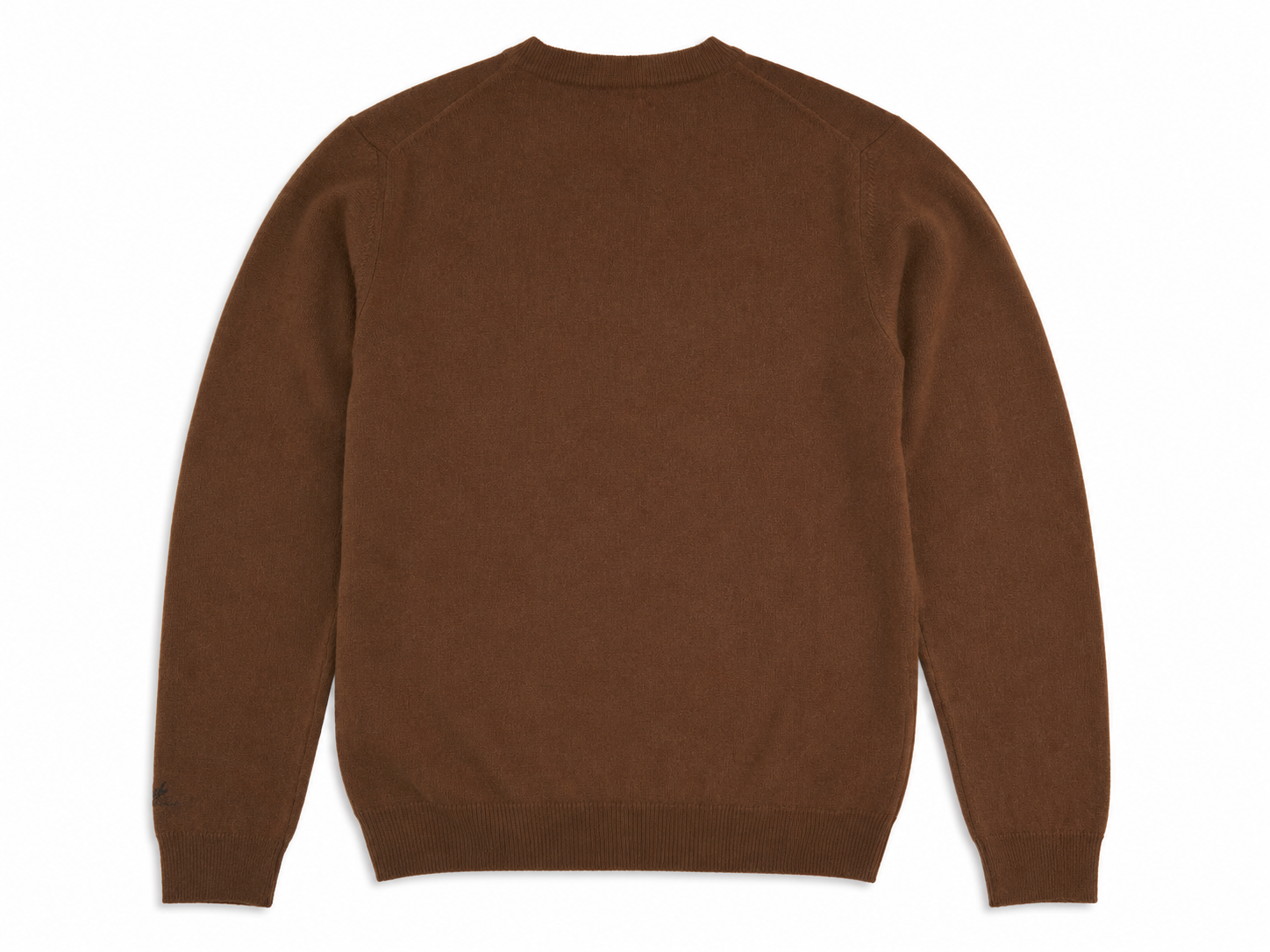 Pull Lambswool Homme Bison