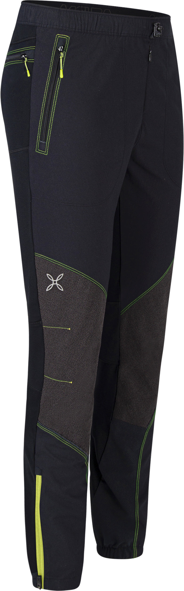 Pantaloni Vertigo Uomo Black/Verde Lime