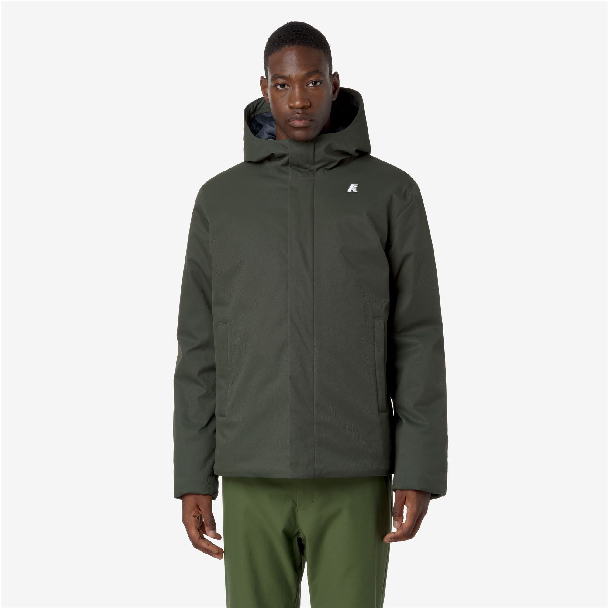 Giacca Jacko Twill Marmotta Uomo Green B/Blue A
