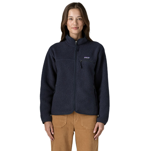Frau Retro Pile Pullover Sunken Blue