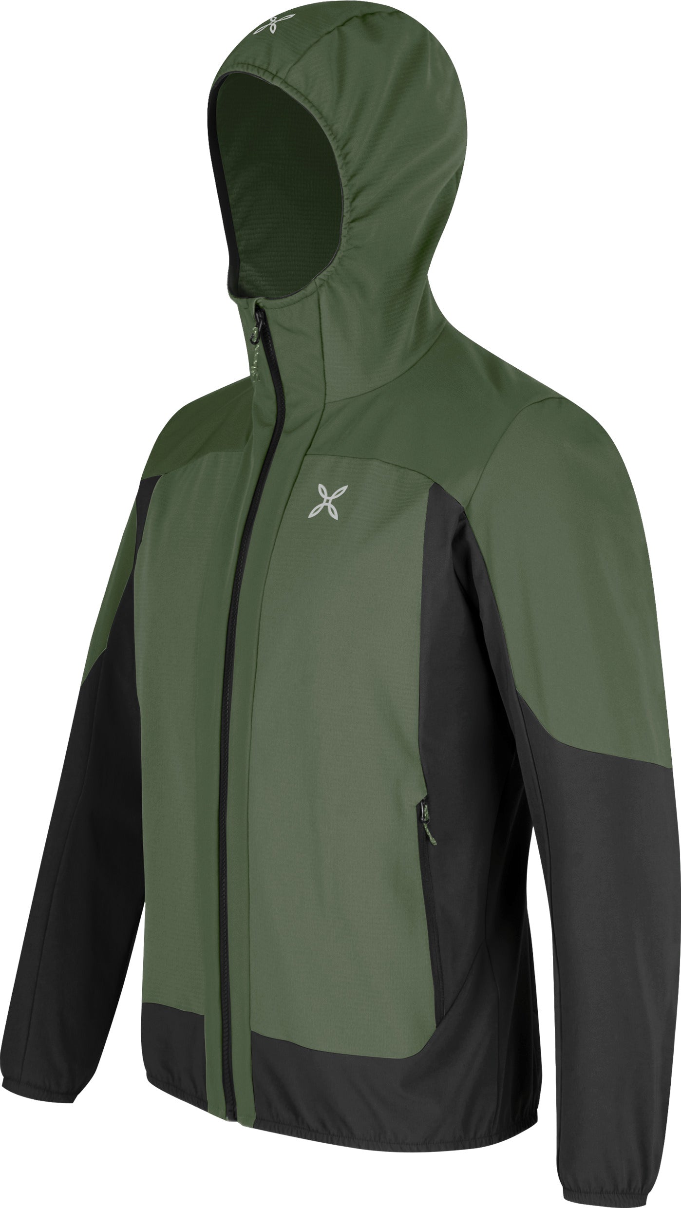 Veste Dolomiti Wind Hooded Homme Verde Salvia