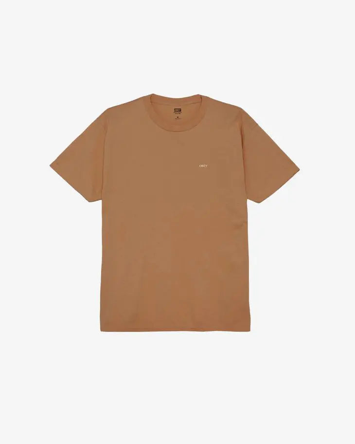 T-shirt Geometric Power Canvas Uomo Brown Sugar