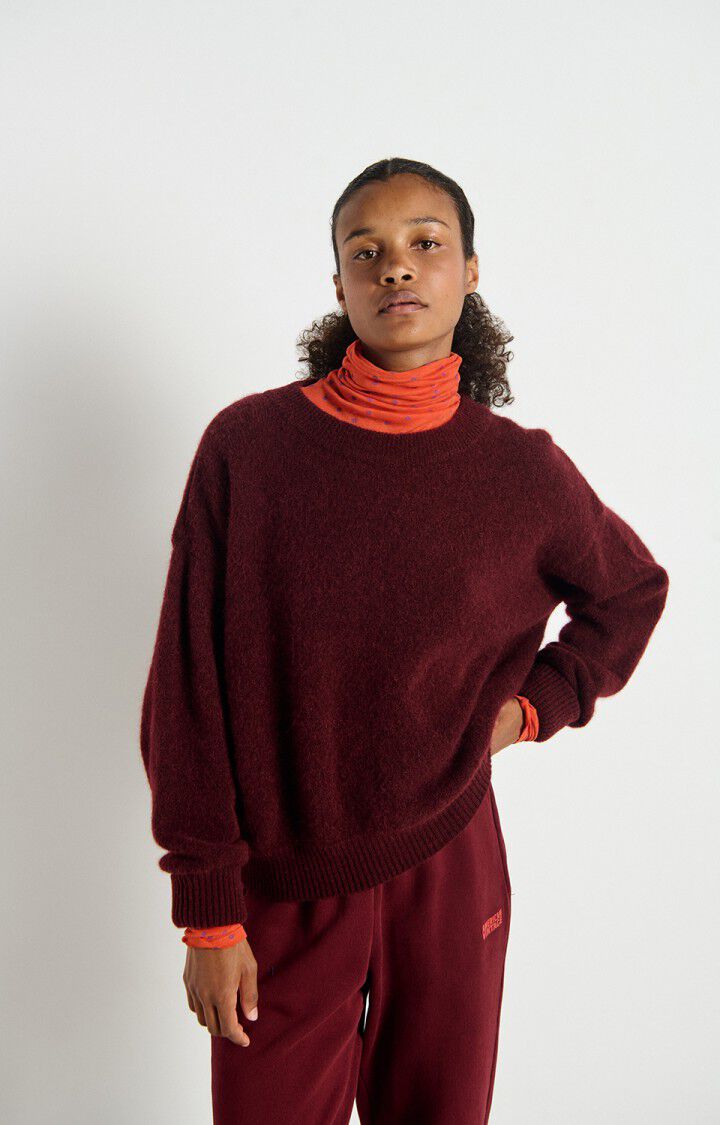 Pull Vitow Femme Grenat