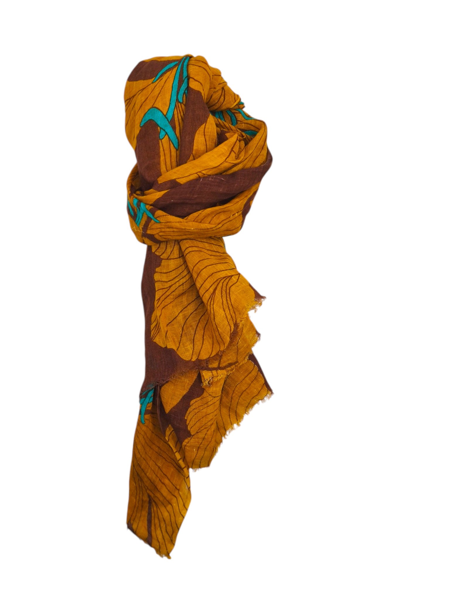 Frau Bud Schal Mustard