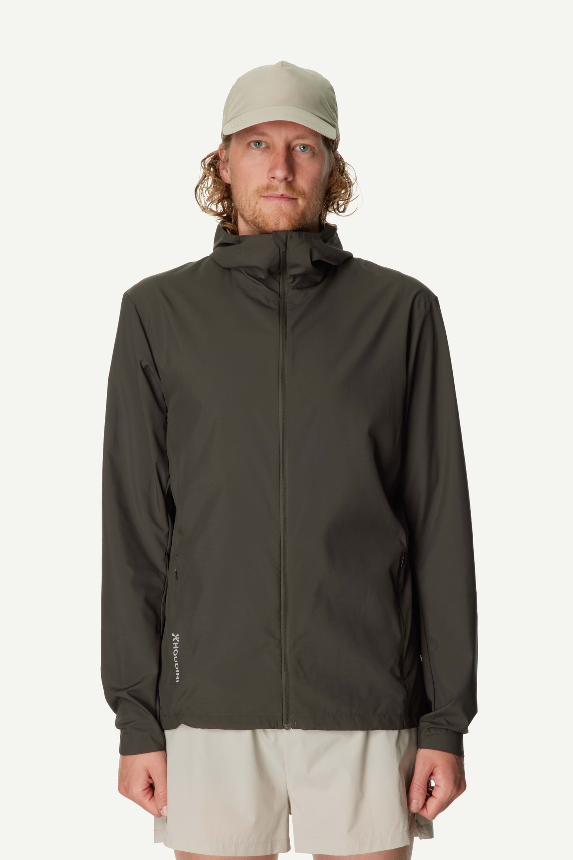 Veste Pace Trail Houdi Homme Green Illusion