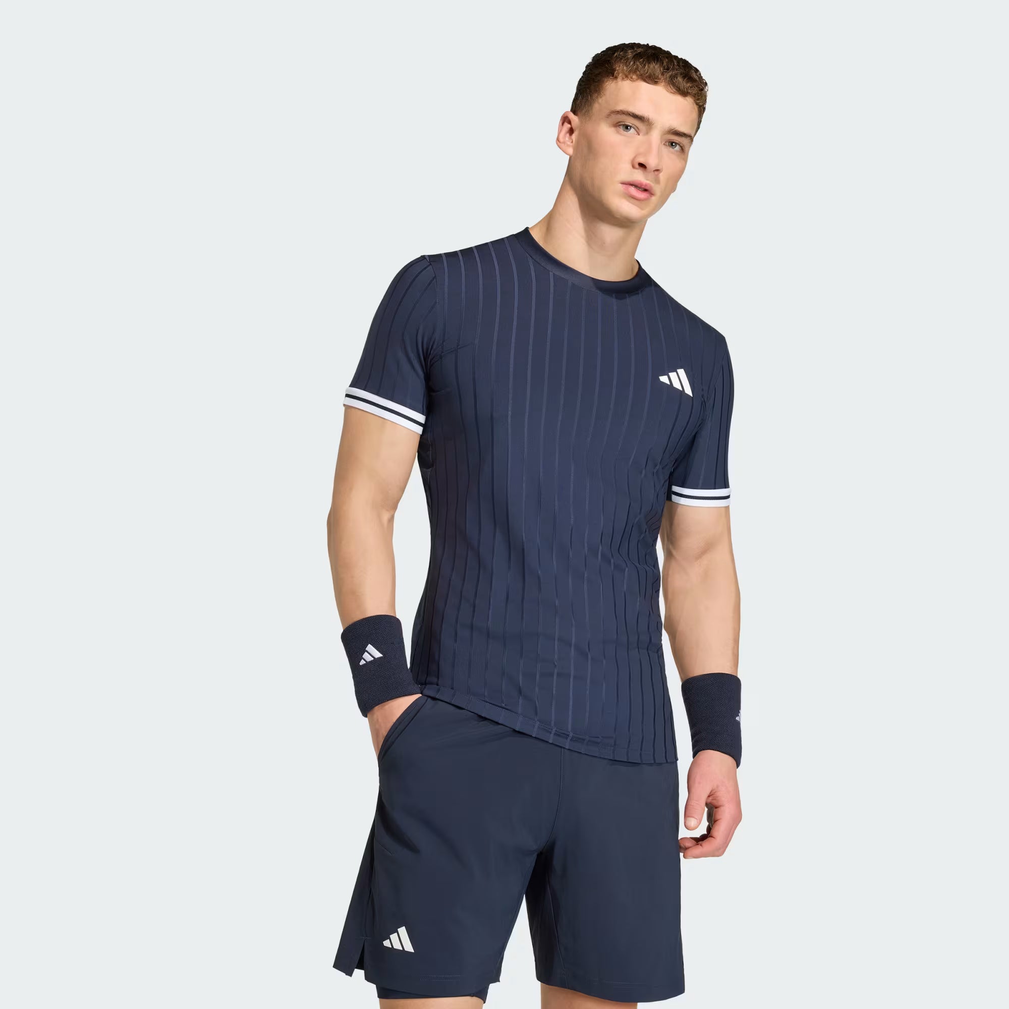 T-shirt Climacool Freelift Uomo Legend Ink