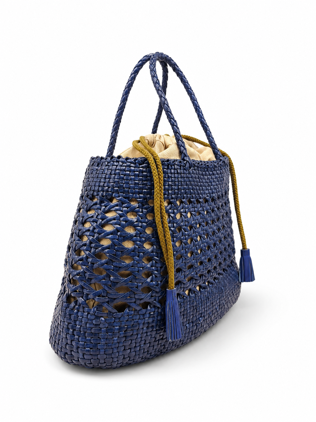 Frau Santa Cano Handtasche Navy
