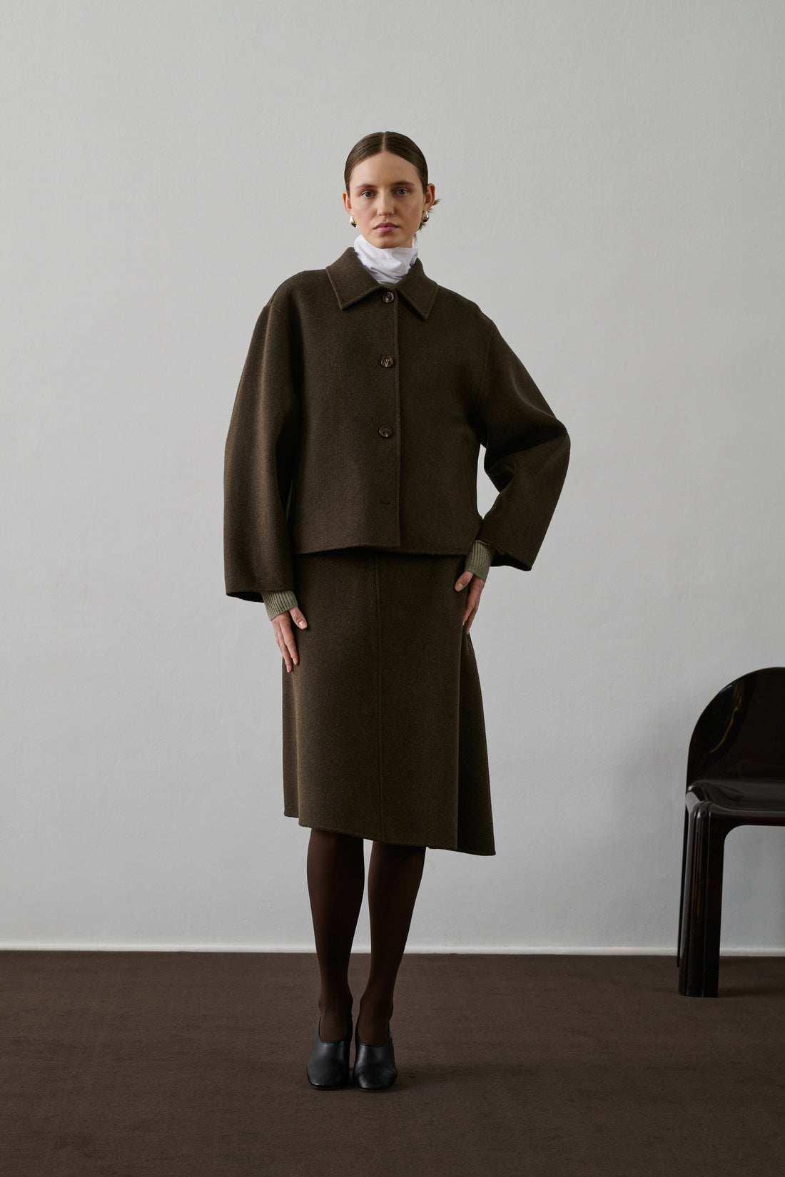 Veste Gyoda Femme Kaki/Brun