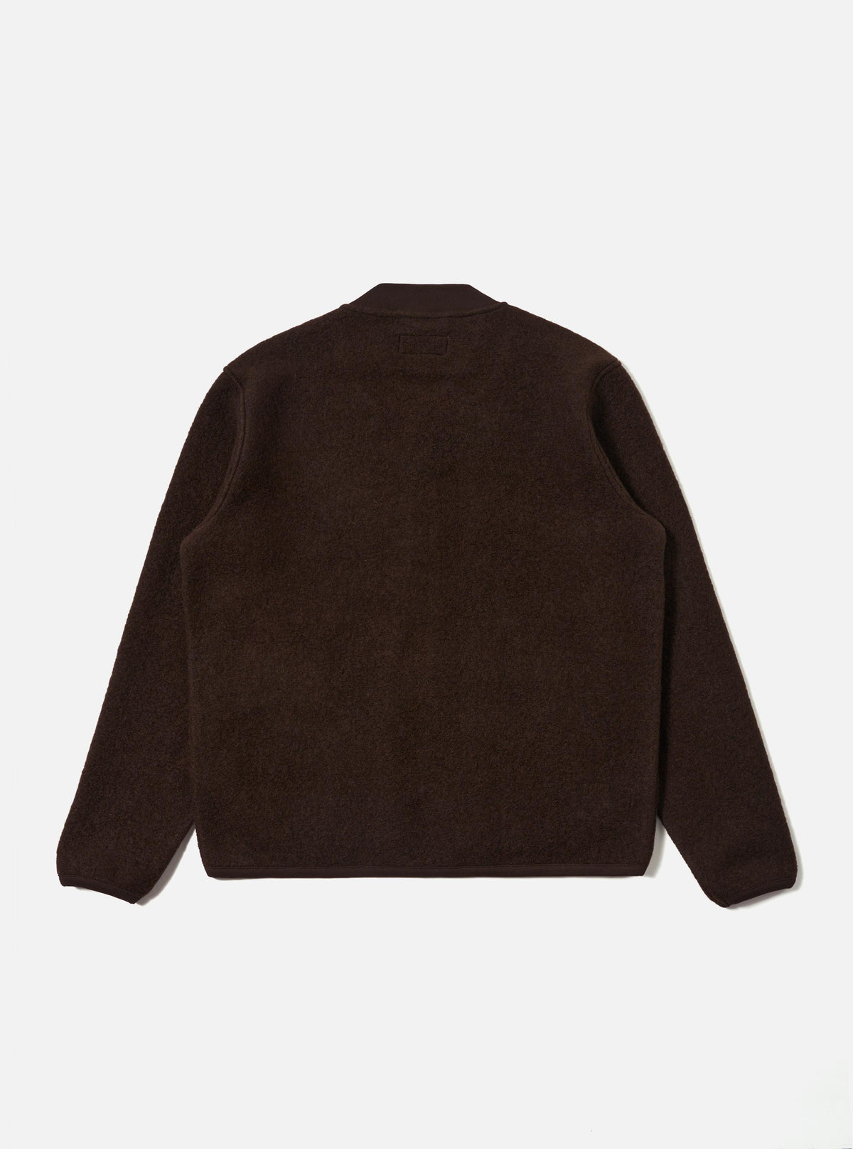 Giacca Zip Bomber Uomo Brown