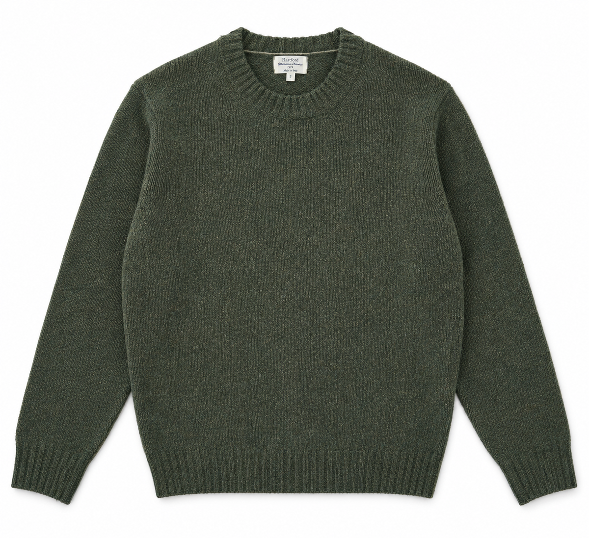 Maglia Shetland Uomo Military