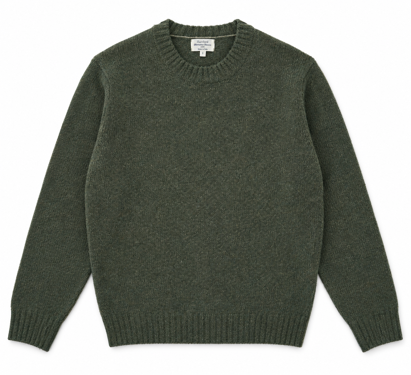 Maglia Shetland Uomo Military