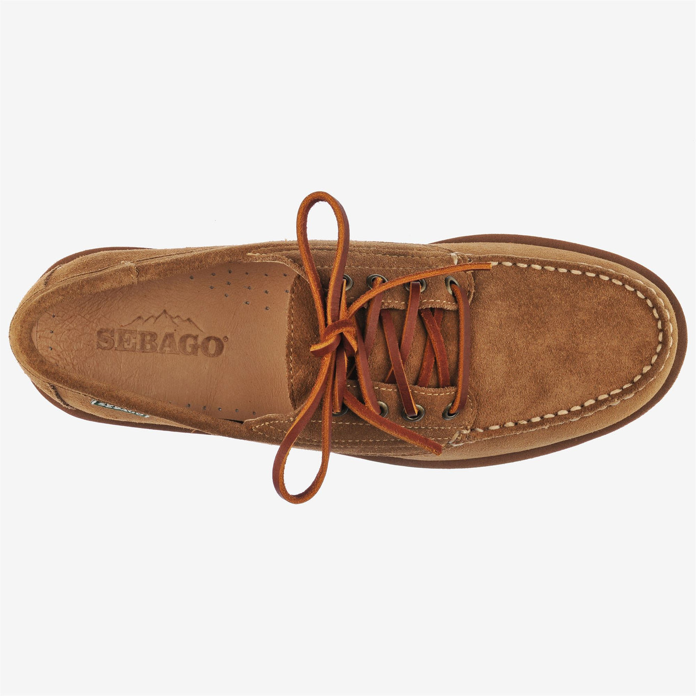Scarpe Askookfield Suede Uomo Beige Camel - Vista laterale