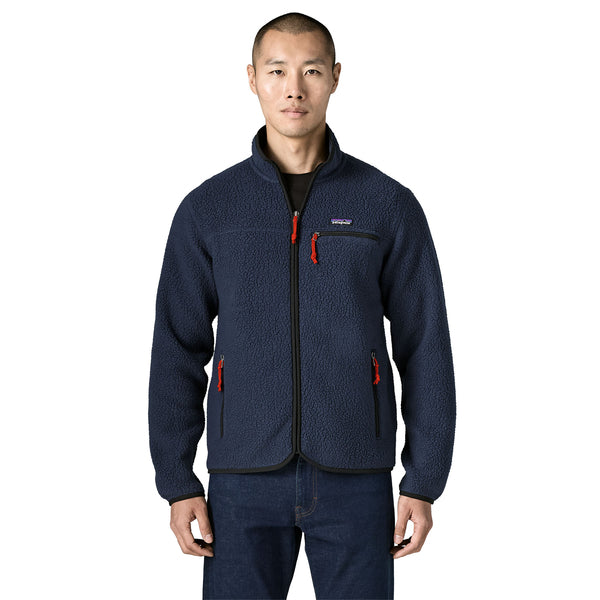 Maglia Retro Pile Flacee Uomo New Navy