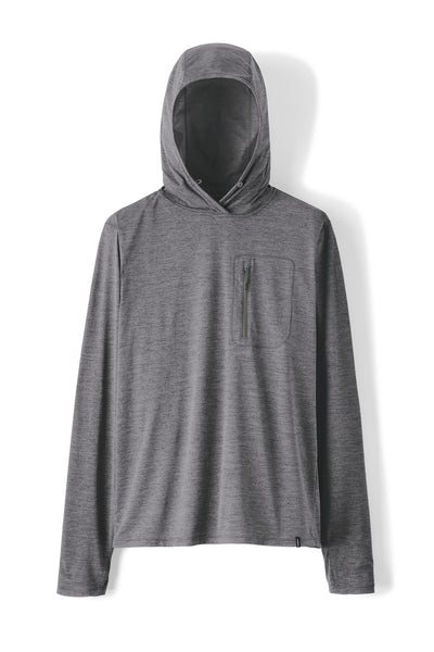 Maglia Cap Cool Sun Hoody Uomo Forge Grey