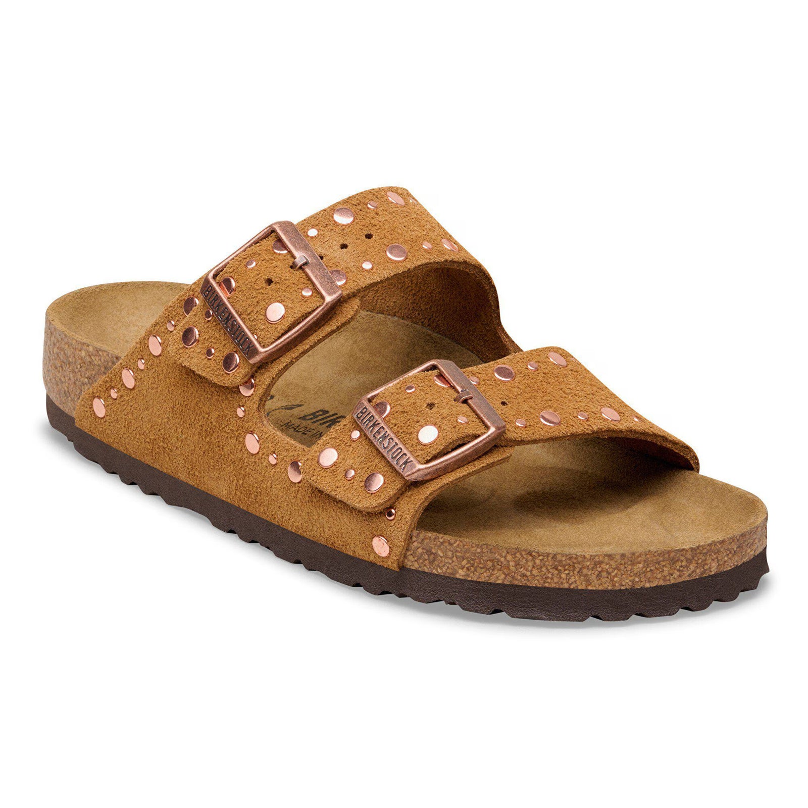Sandalias Arizona Rivet Mujer Mink