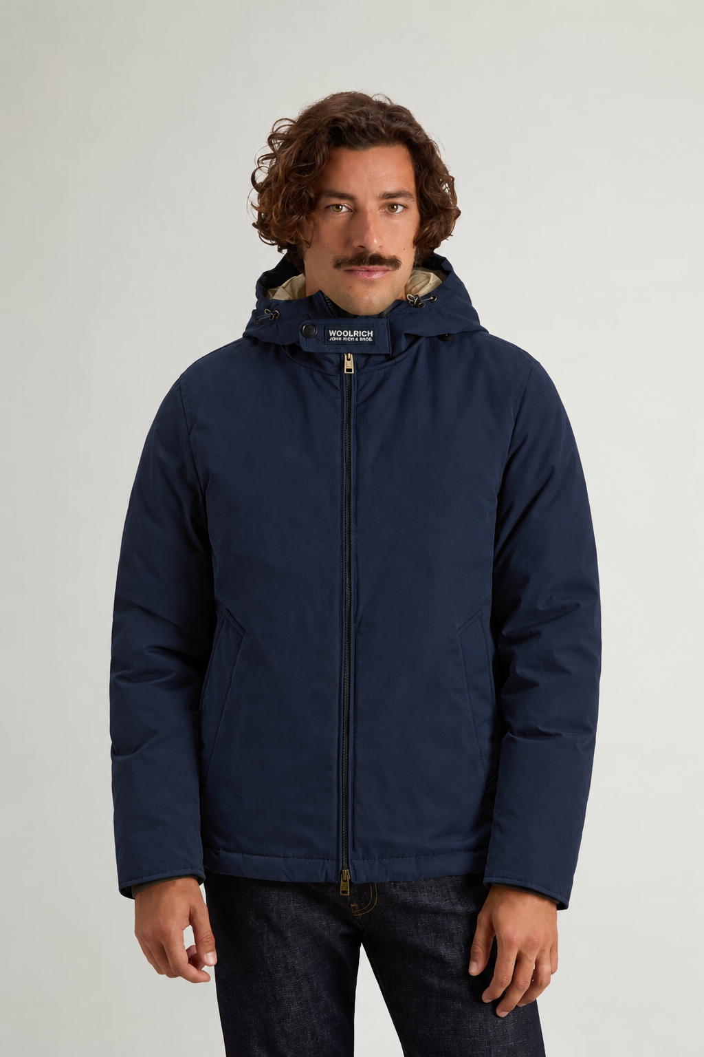 Woolrich | Men's Pacific Mountain Jacket Melton Blue