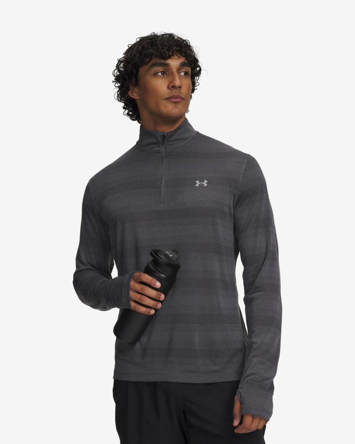 Camiseta Manga Larga Velociti 1/4 Zip Hombre Casterlrock