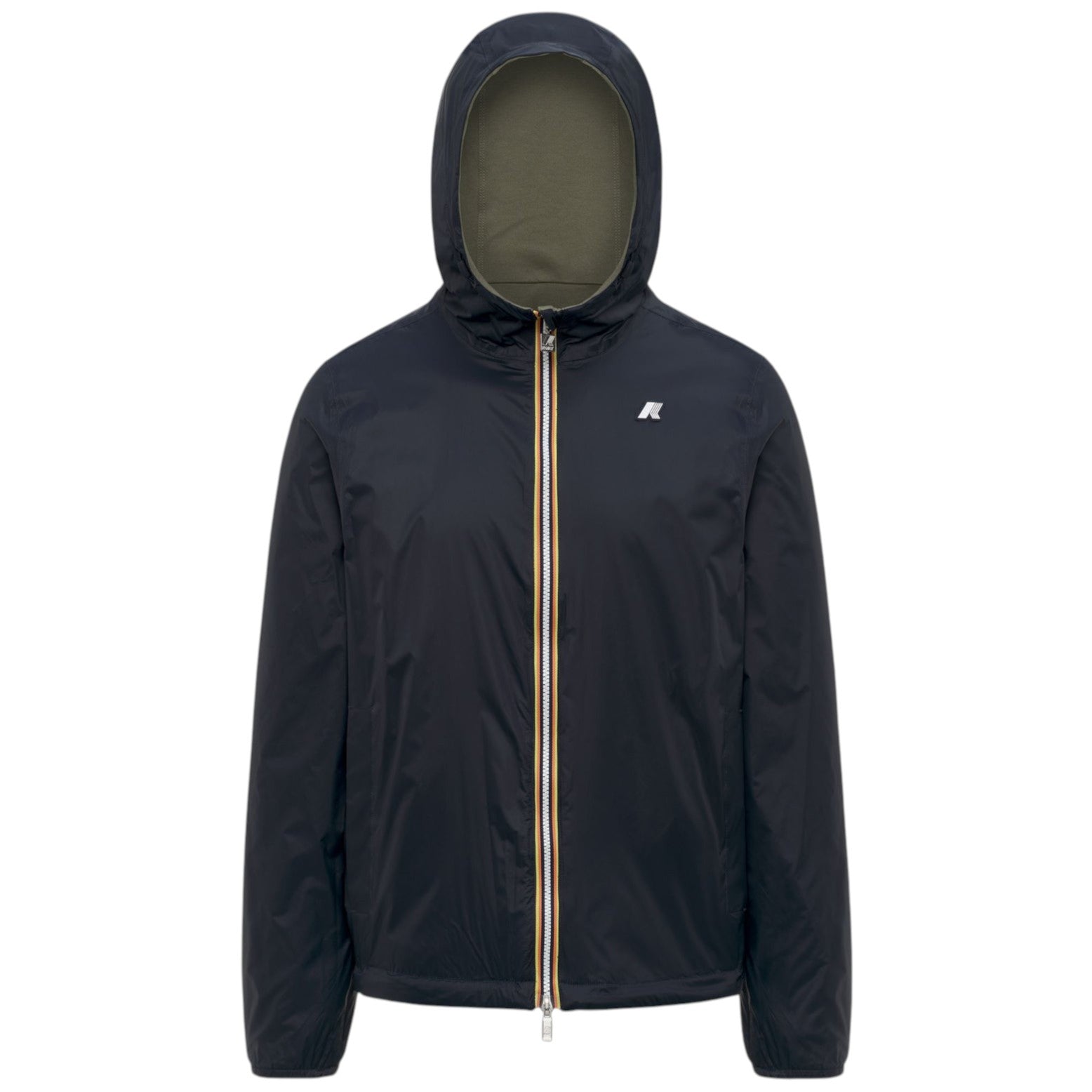 Giacca Jeke Reversible Interlock Green Lichen/Blue Depth