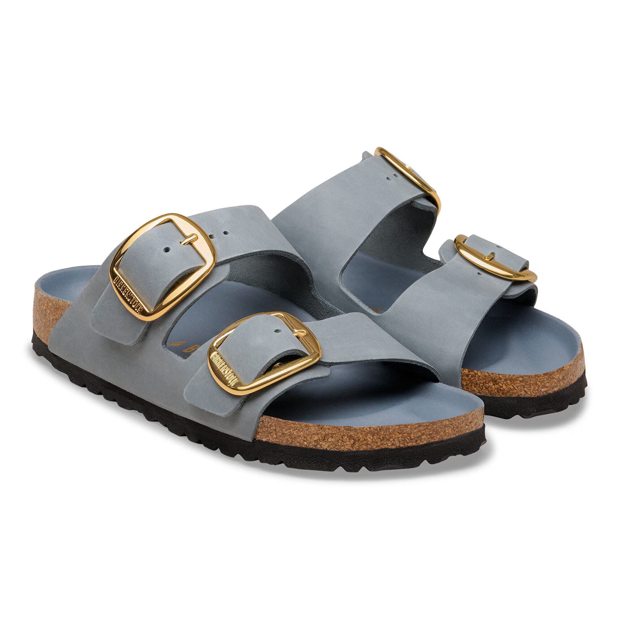 Sandalias Arizona Big Buckle Mujer Basalt Gray