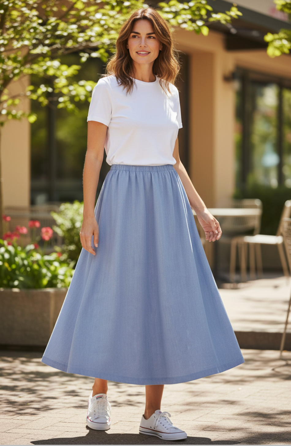 Falda G900 Light Mujer Fumo