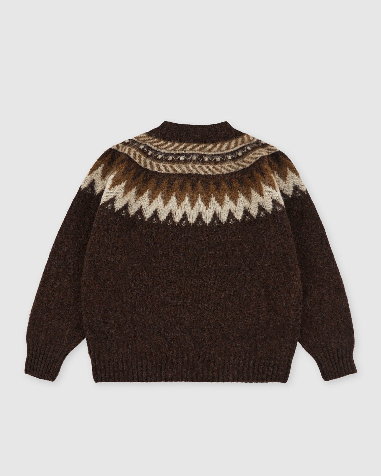 Frau Broken Flower Pullover Brownish