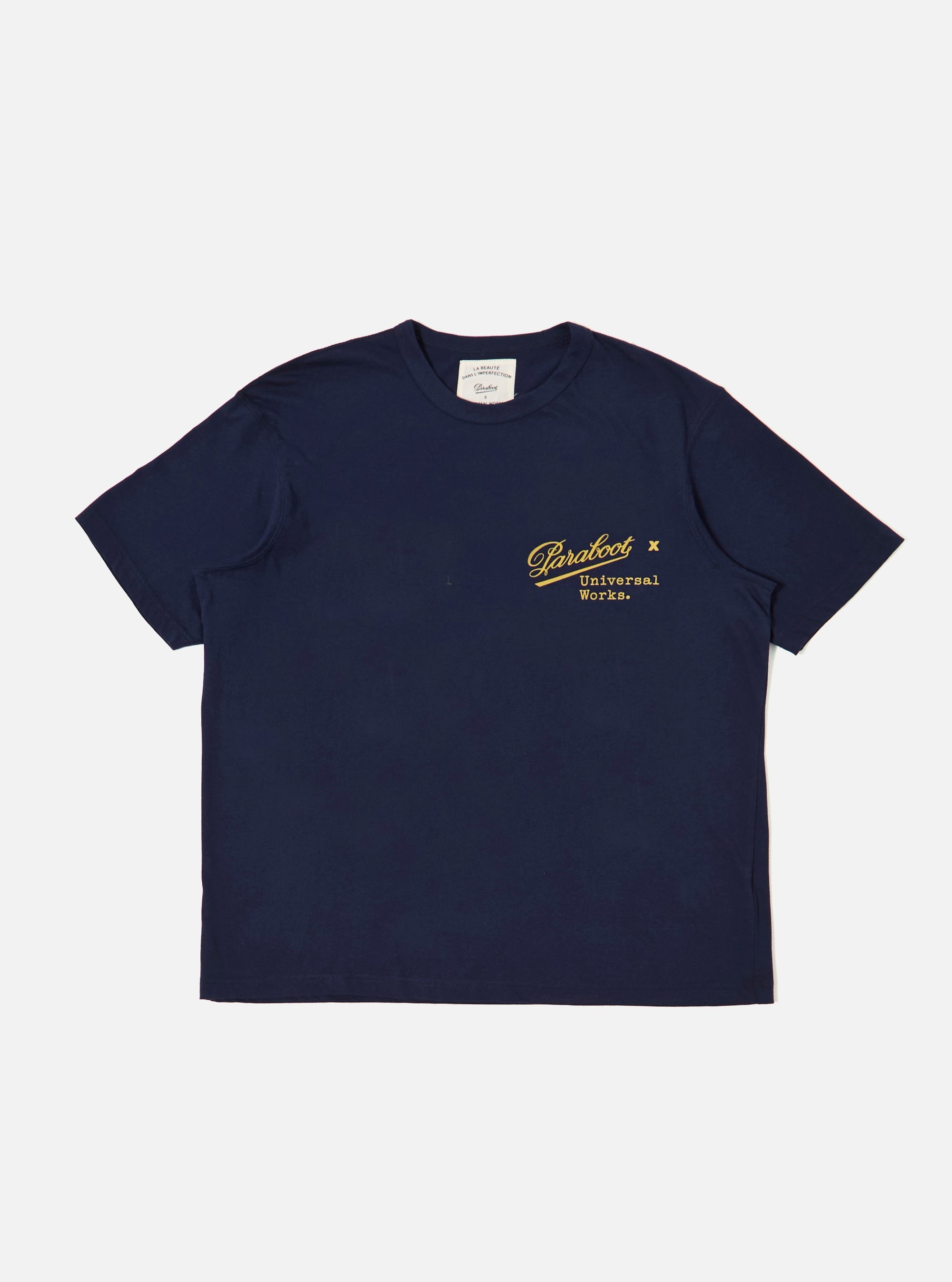 T-shirt Single Jersey Print Homme Navy
