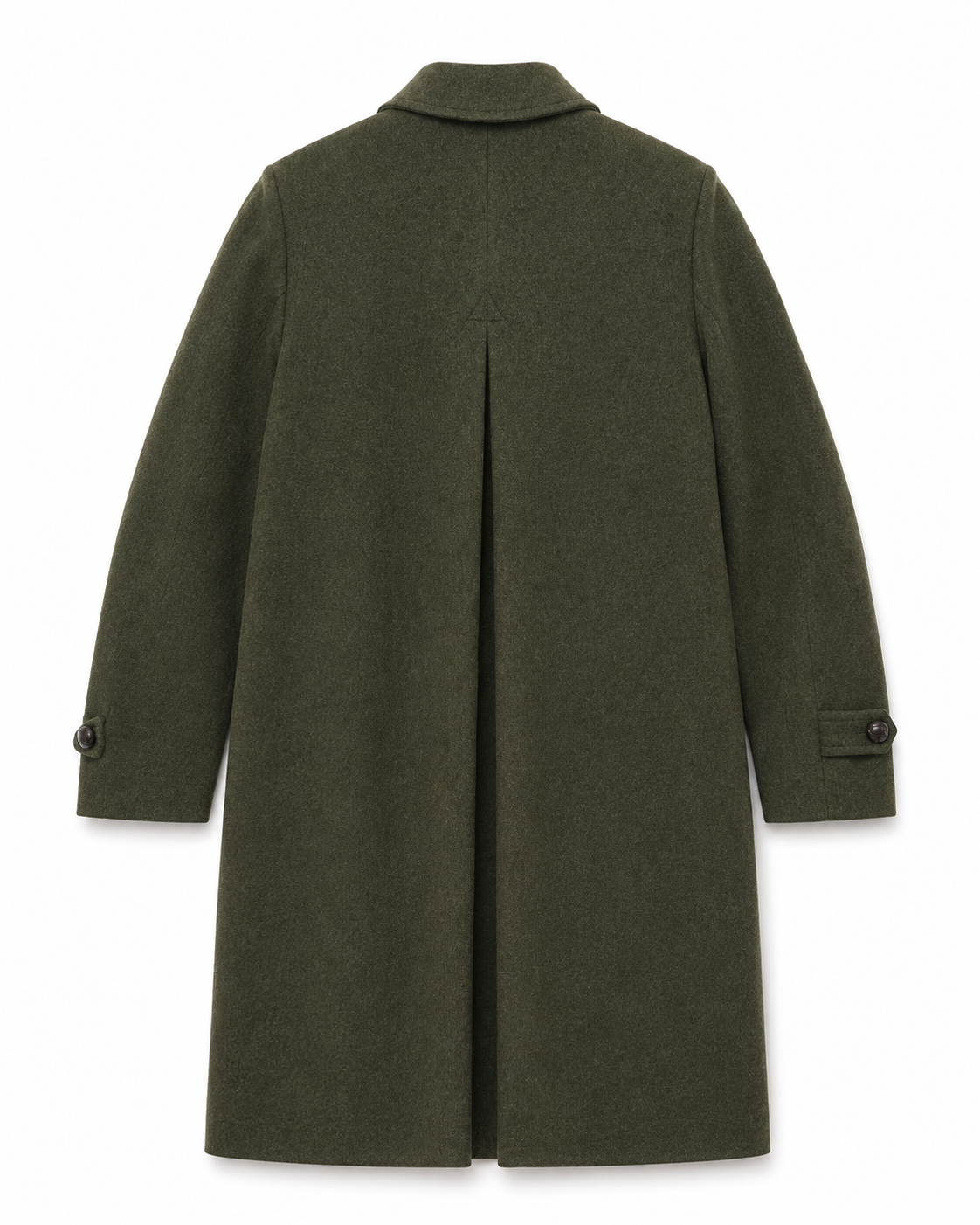 Mann Hubertus Mantel Loden Green