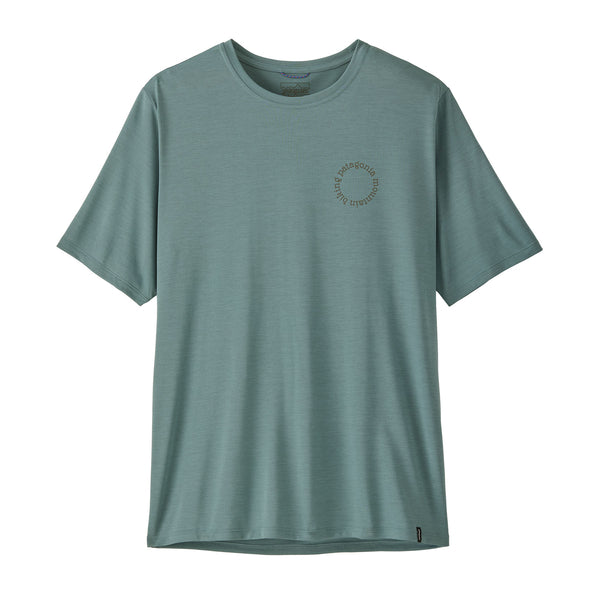 T-shirt Cap Cool Daily Spoke Uomo Blue Sage