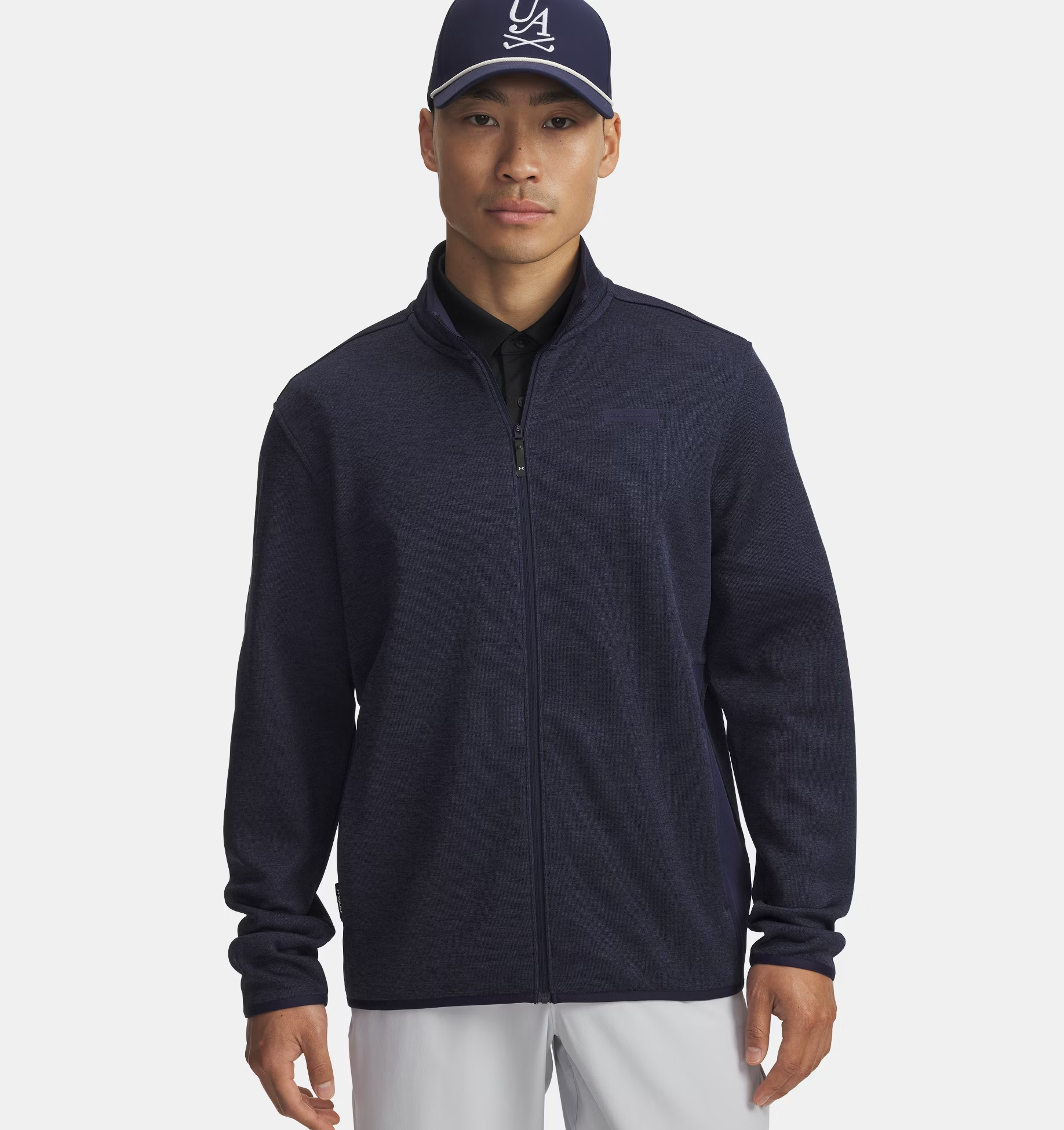 Maglia Drive SweaterFleece Full Zip Uomo Midnight Navy