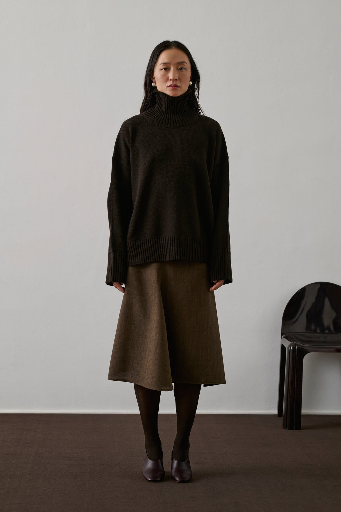 Pull William Femme Chocolat