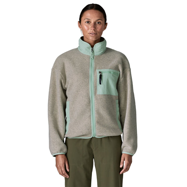 Maglia Synchilla Donna Oatmeal Heather/Thin Ice
