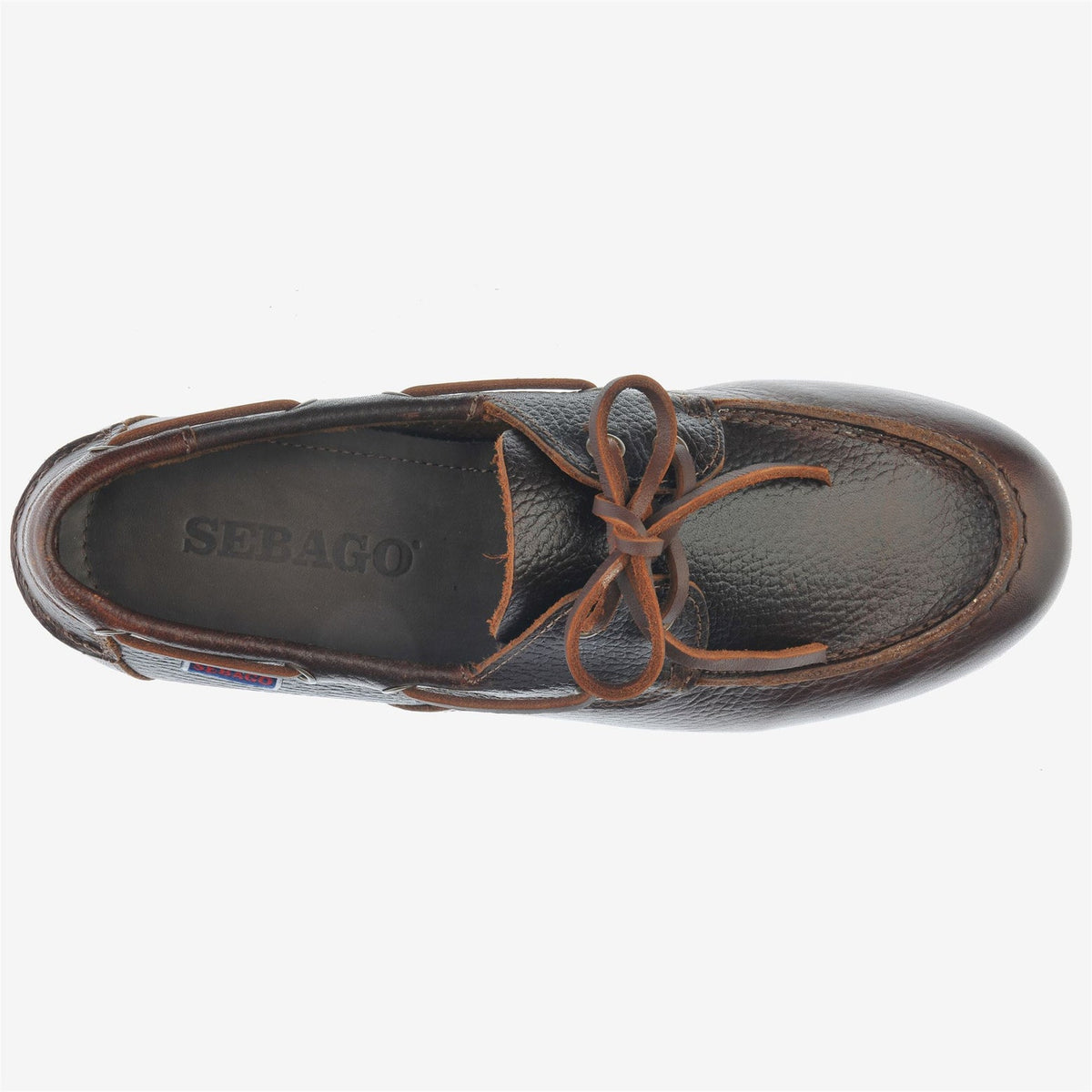 Sapatos Owen Tumbled mulheres marrom - Vista lateral