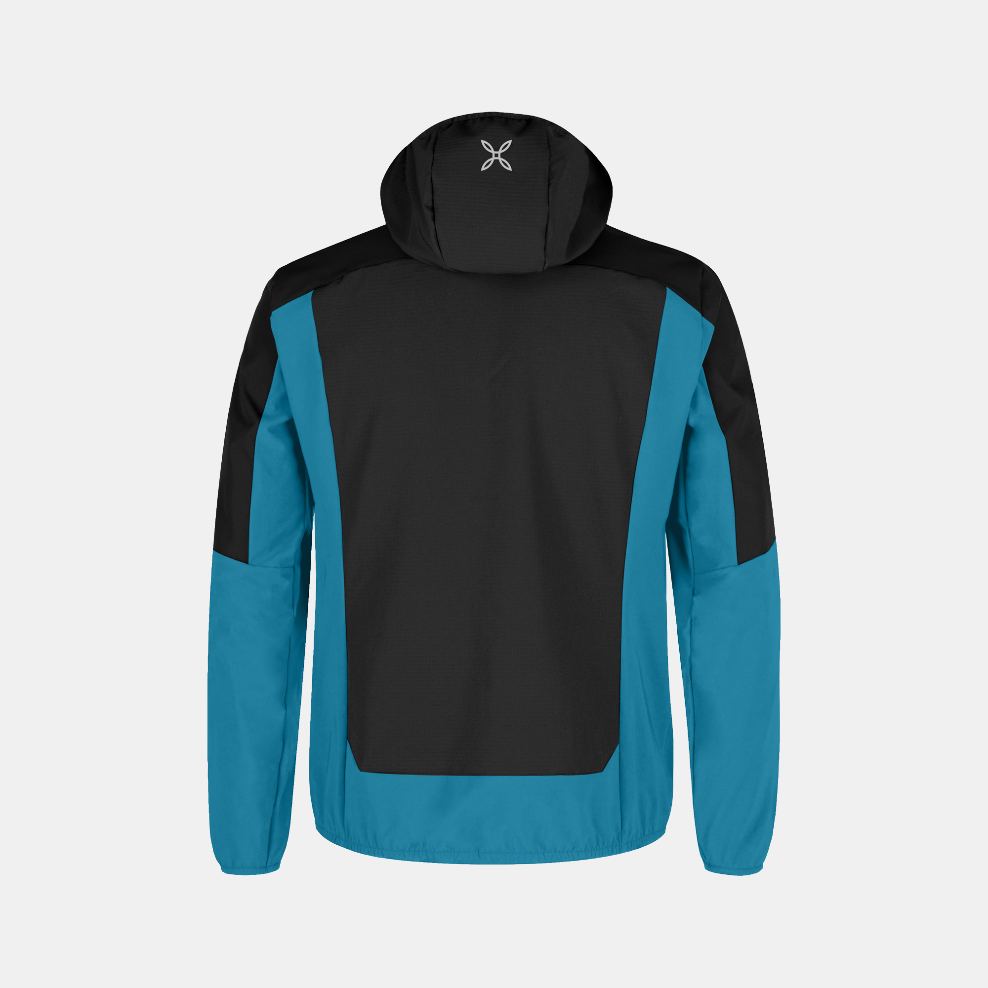 Giacca Dolomiti Wind Hooded Uomo Black/Steel Blue