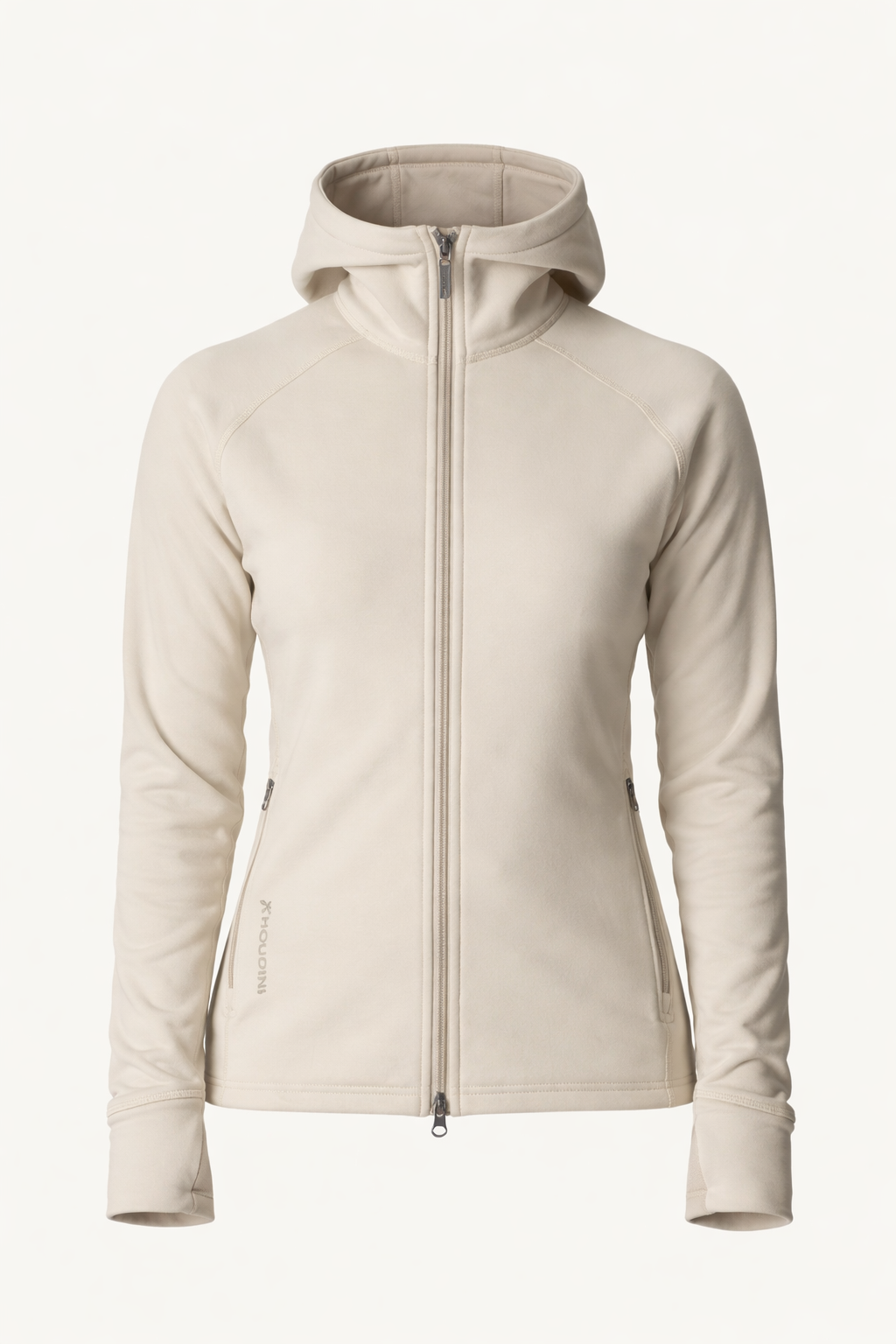 Maglia Power Houdi Donna Greenish Gray