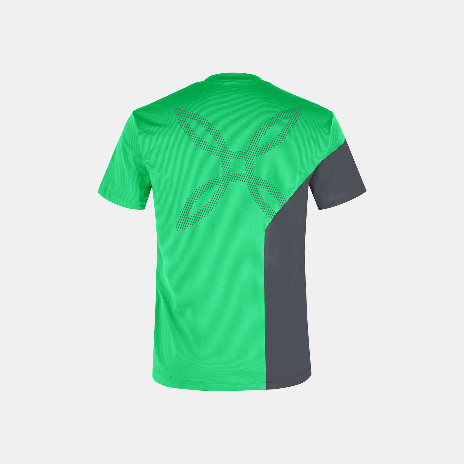 T-shirt Mix-Up Uomo Vibe Green/Piombo