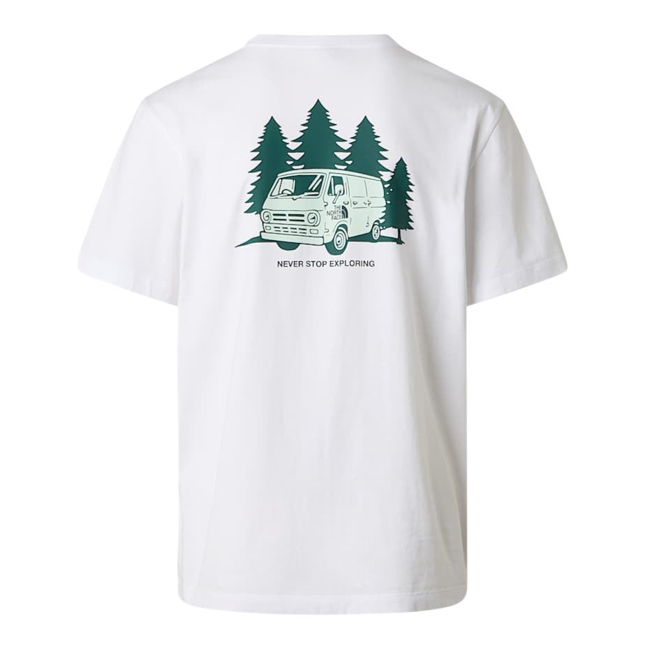 T-shirt Van Life Uomo Bianca