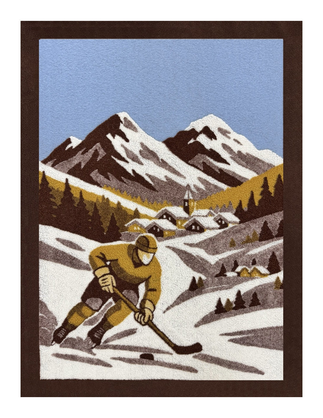 Hockey Plaid Brown/Senape