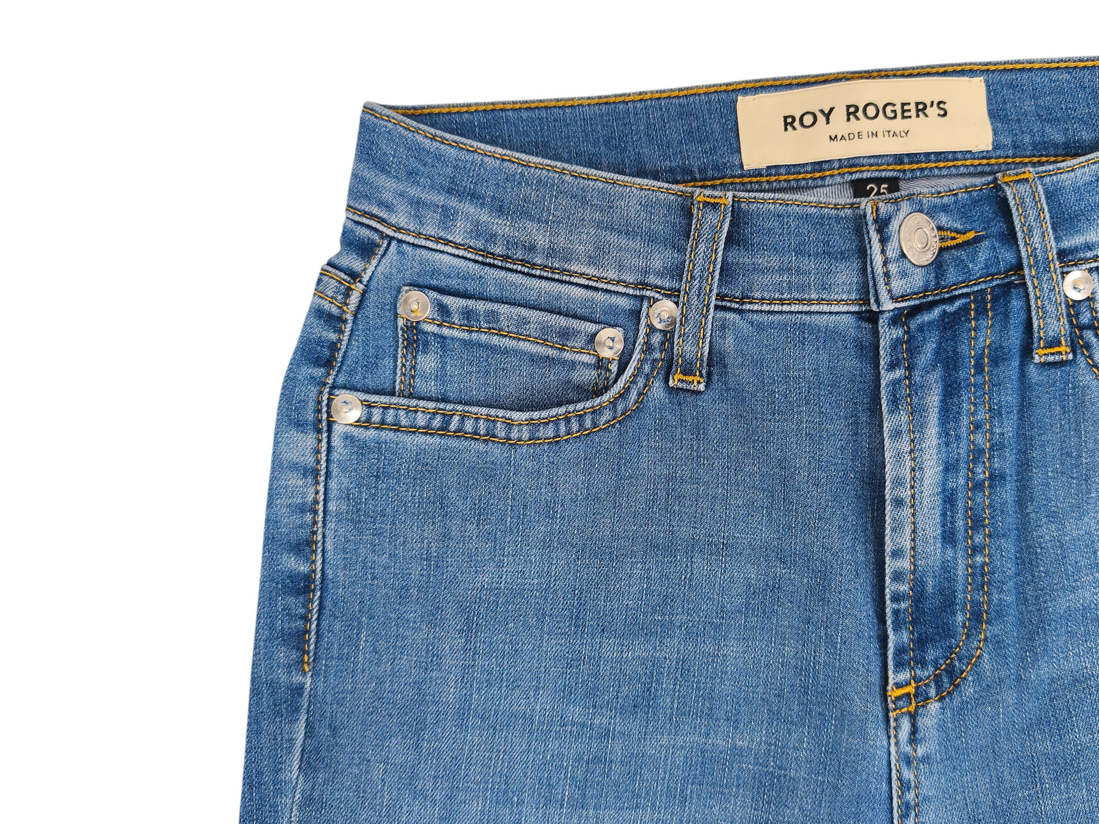 Pantaloni Flo High Donna Denim