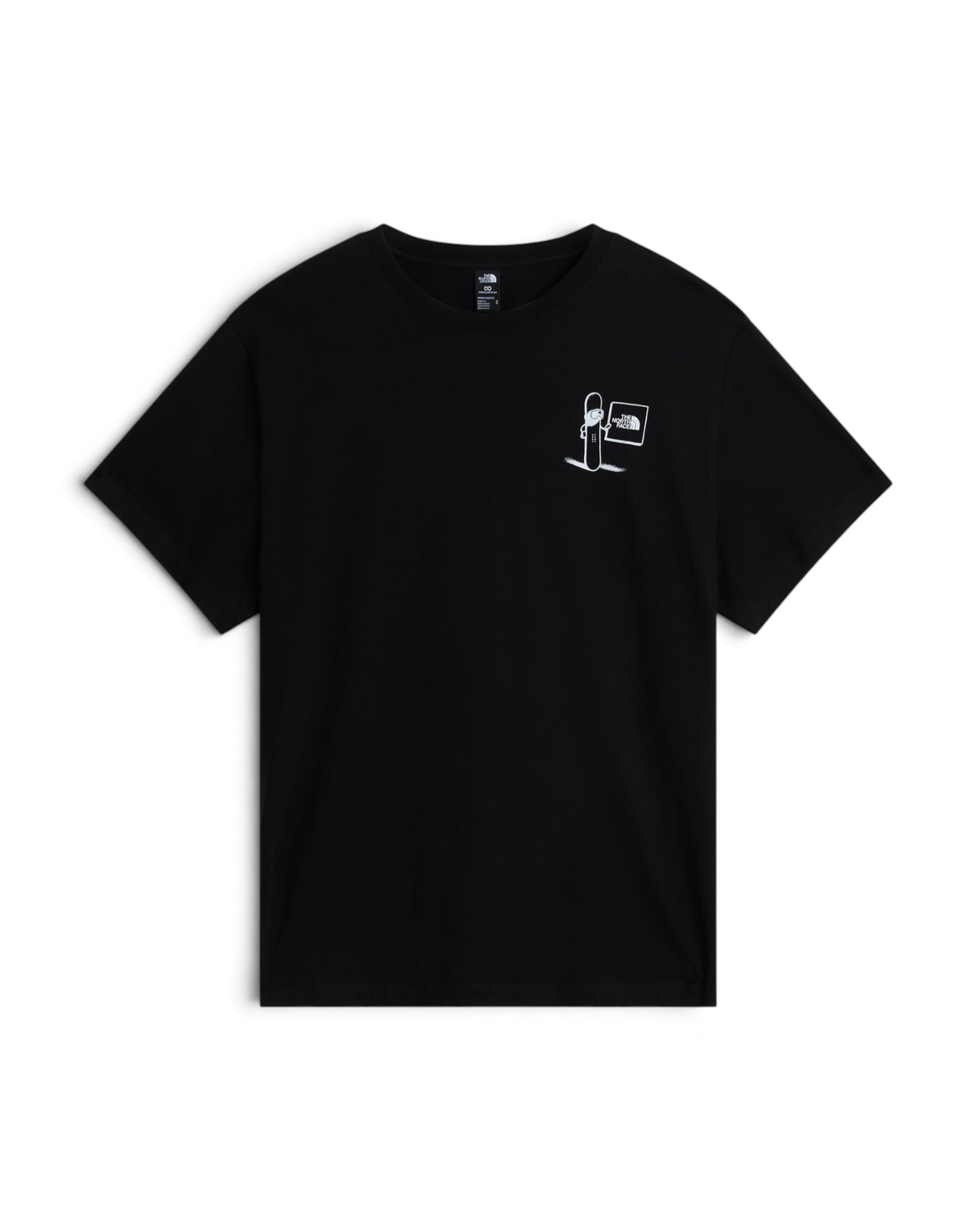 T-shirt Opposites Attract Relaxed Black