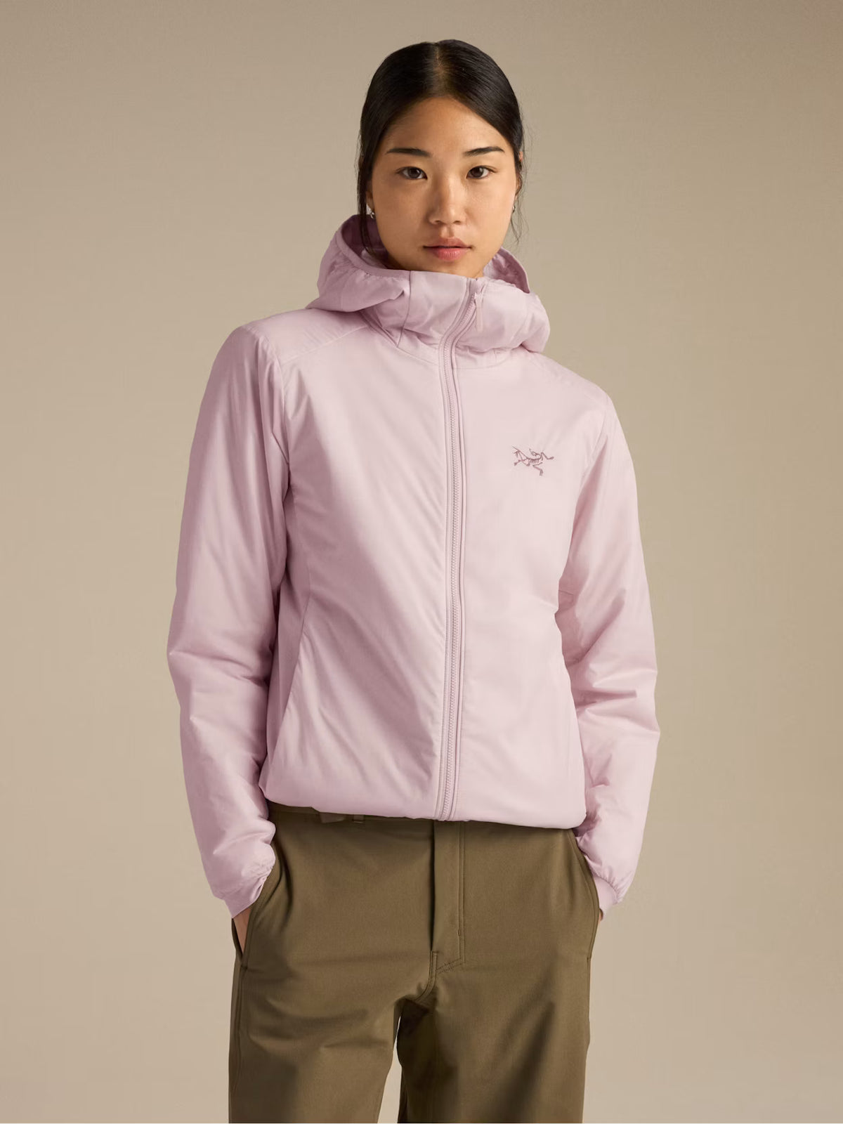 Frau Atom Hoody Jacke Alpine Rose
