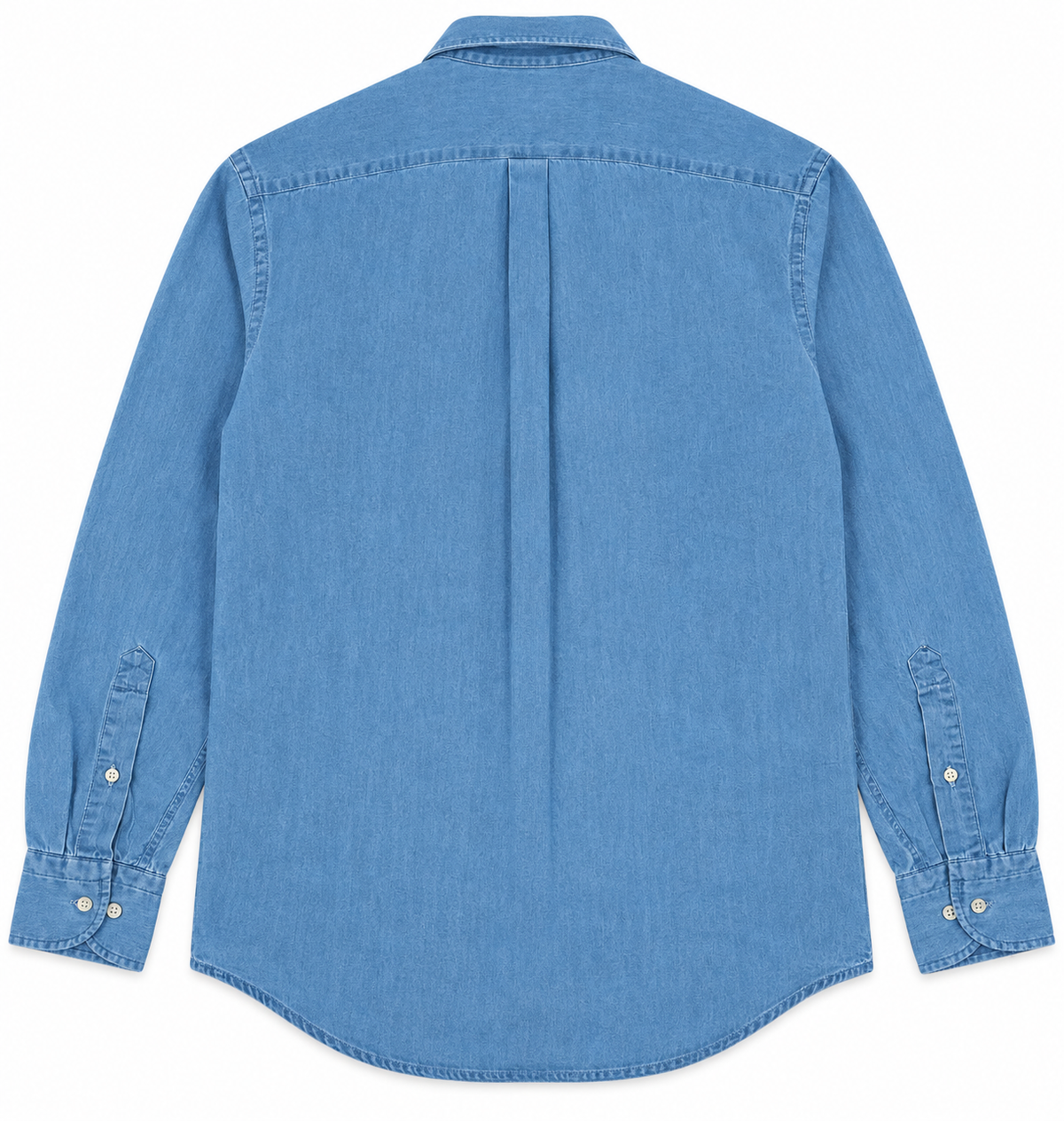 Mann Bradford Jeans Hemd Light Blue