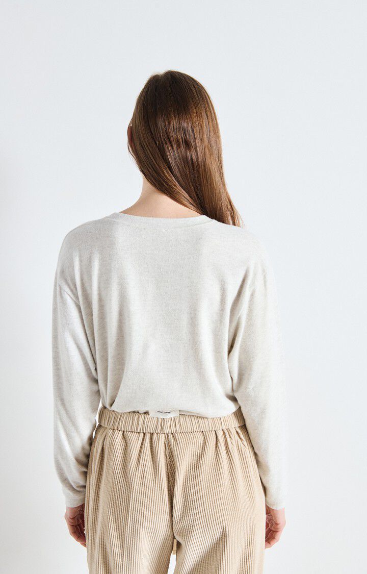 T-shirt Ypawood Femme Gris Chine