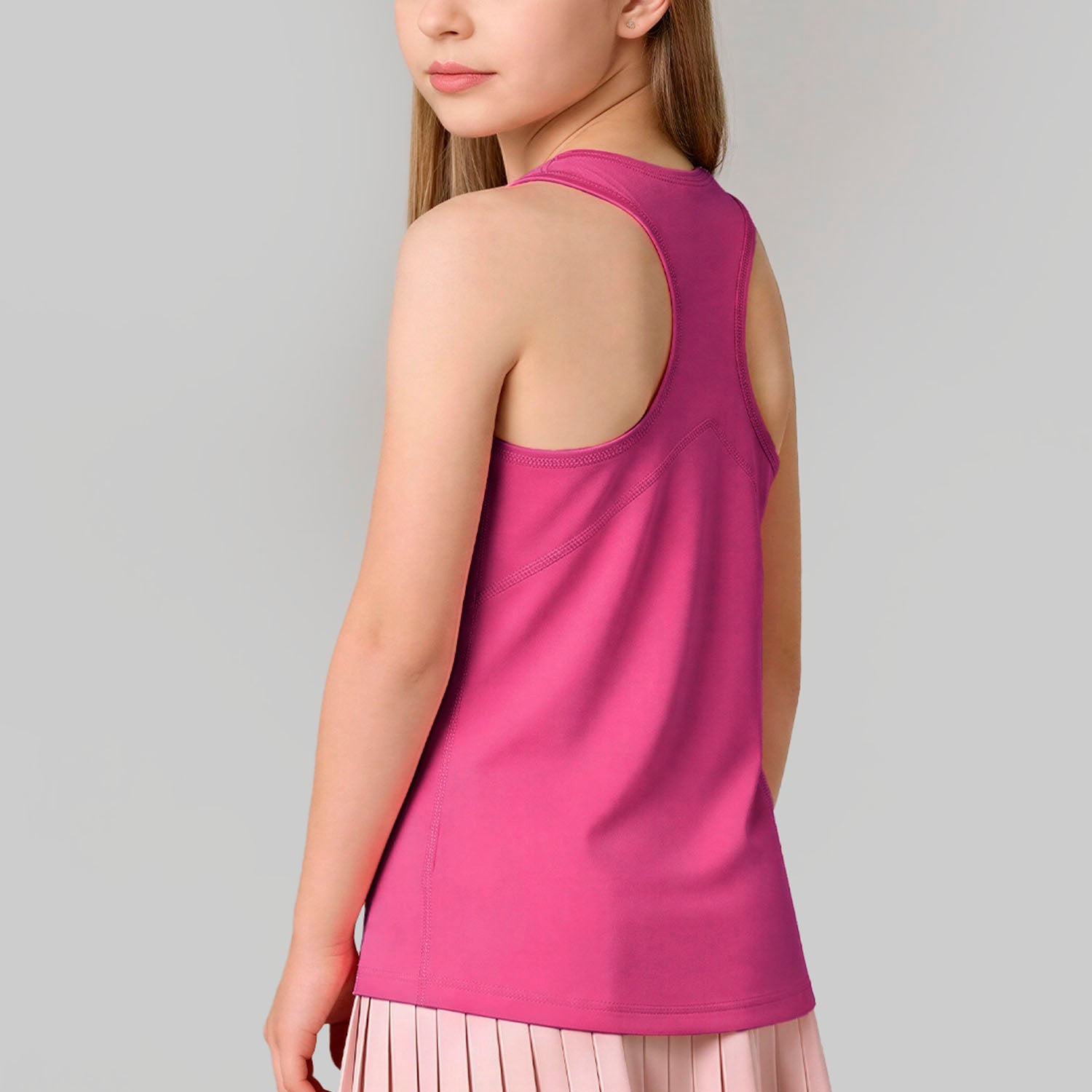 Canotta G Club Tank Bambina Lucid Pink